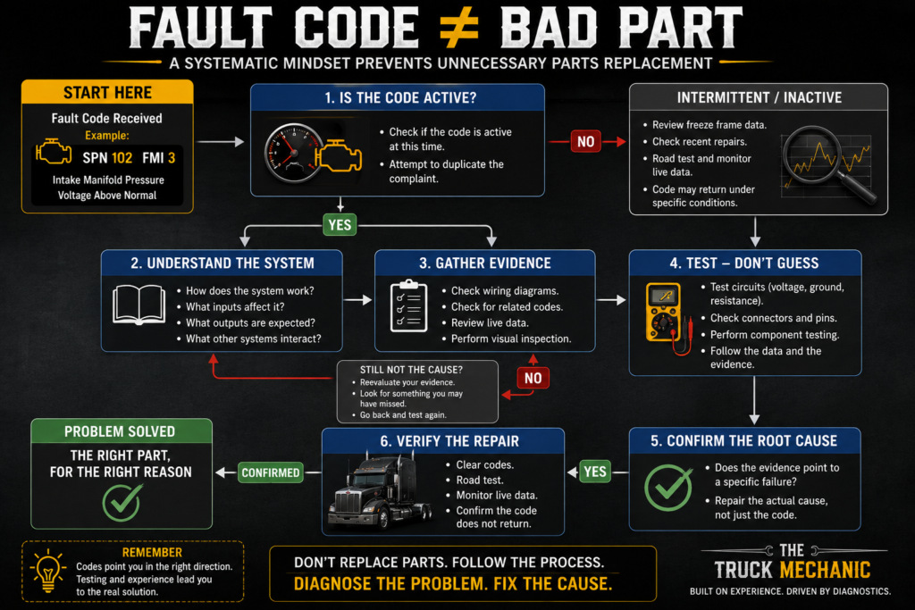 Fault Code Does Not Equal Bad Part